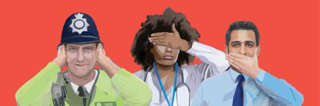 Don't Ignore Child Neglect Poster Campaign - for Professionals